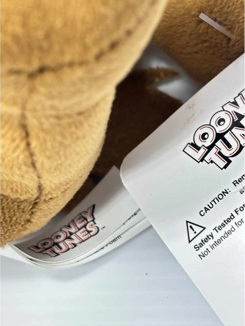 Looney Tunes Wile E. Coyote Plush Toy with Original Tag, Approximately 9 Inches